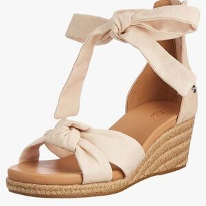 UGG Women's Cream Wedge Sandal